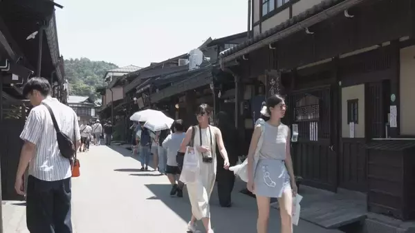 「名古屋･岐阜で30℃超の｢真夏日｣に 高山では36℃超で今年初の｢猛暑日｣ 思いがけない暑さに観光客も驚き」の画像