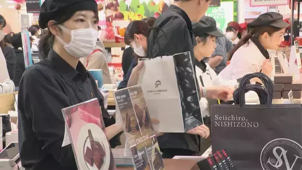 「もはや“推し活”!? 名古屋で｢アムール・デュ・ショコラ｣開幕 ｢予算は10万｣｢神戸から来ました｣ ジェイアール名古屋タカシマヤ」の画像