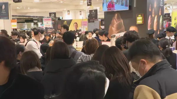 「もはや“推し活”!? 名古屋で｢アムール・デュ・ショコラ｣開幕 ｢予算は10万｣｢神戸から来ました｣ ジェイアール名古屋タカシマヤ」の画像