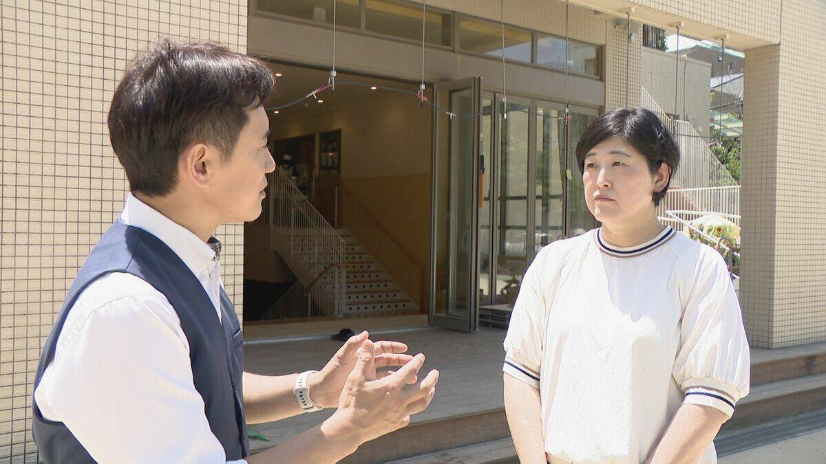 厳しい暑さから園児を守る 体の“中側”と“外側”から熱中症対策 ミストにこまめな水分・塩分補給…｢顔が赤くなった子｣や｢汗をかいていない子｣をチェック