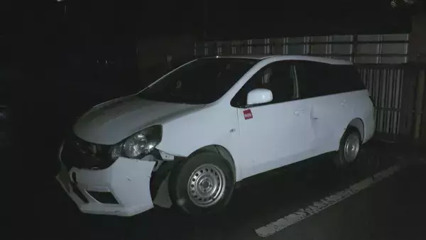 「交差点でバイクとライトバンが衝突 バイクに乗っていた40代くらいの男性が意識不明の重体 愛知･東海市」の画像