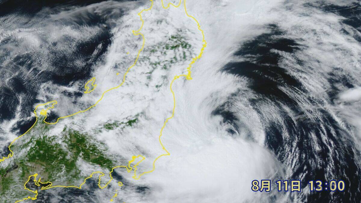 お盆休みの東海地方に台風15号直撃へ 名古屋駅では予定を早めて新幹線で東京へ帰る人たちも