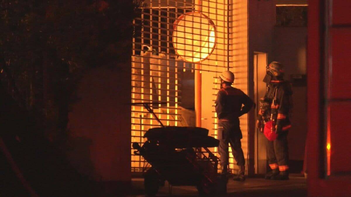 「山で炎が上がっている」愛知・岡崎市の産業廃棄物を扱う工場で火事　火は山林にも広がる　鎮圧は通報から約7時間後