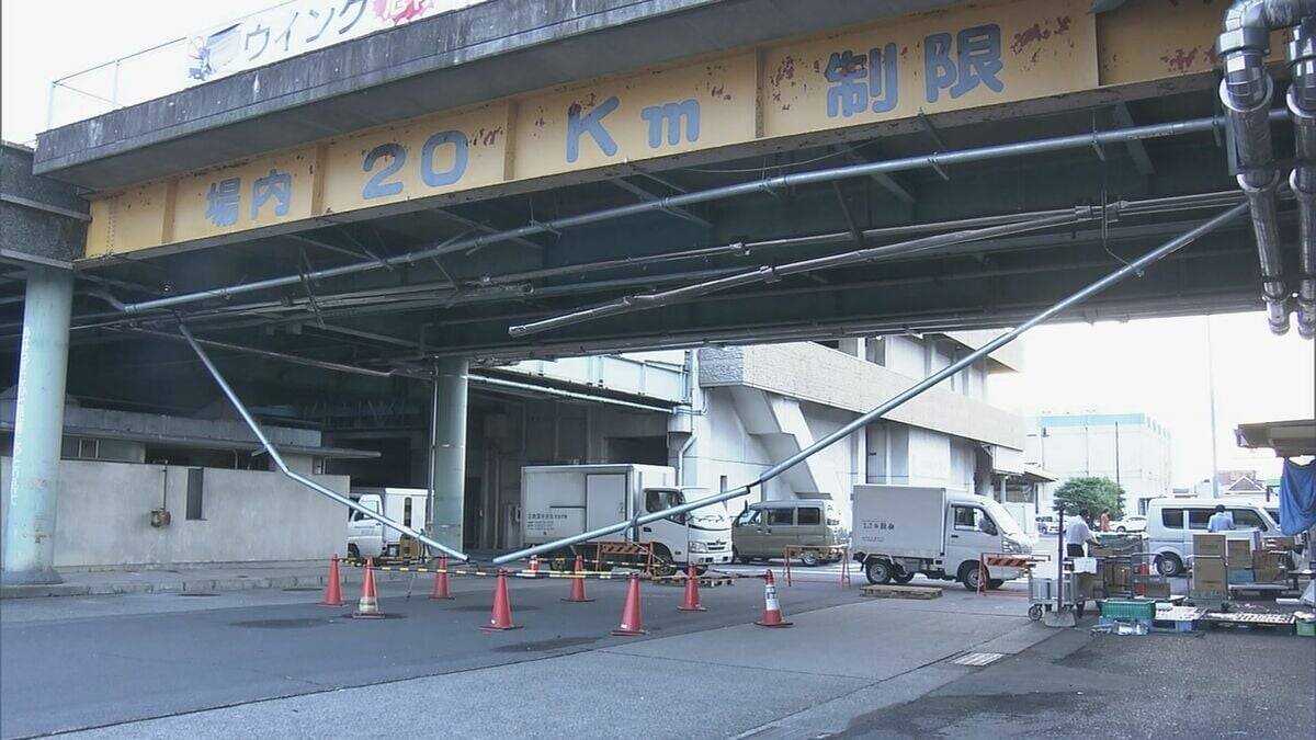 猛スピードのトラック どうなった？ ｢天然アユ｣初競りで1キロ35万円の活気見せる一方で…岐阜市中央卸売市場で問題の“運転マナー”