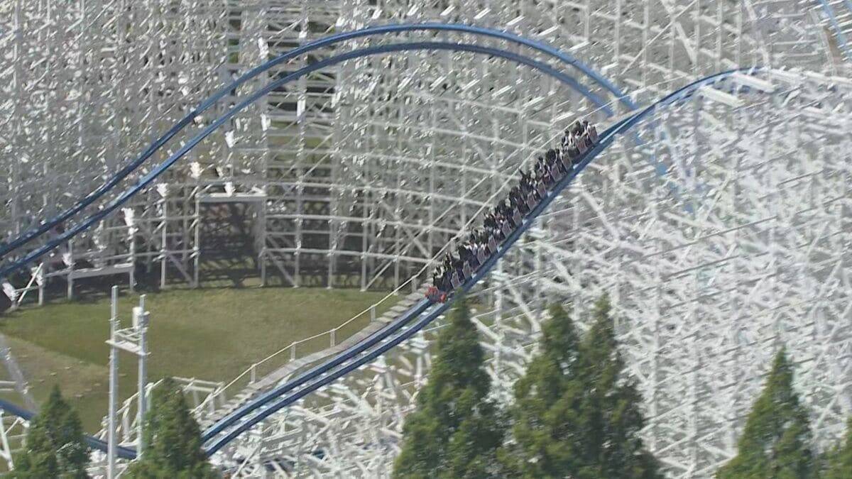 GW終盤 東海3県はどこがにぎわった？空から調査 ナガシマリゾートの駐車場は車がぎっしり… 行楽日和のこどもの日