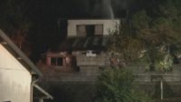 畑仕事をしていた男性｢建物が燃えている」70代夫婦が住む住宅で火事… 男性1人死亡 夫が逃げ遅れたか