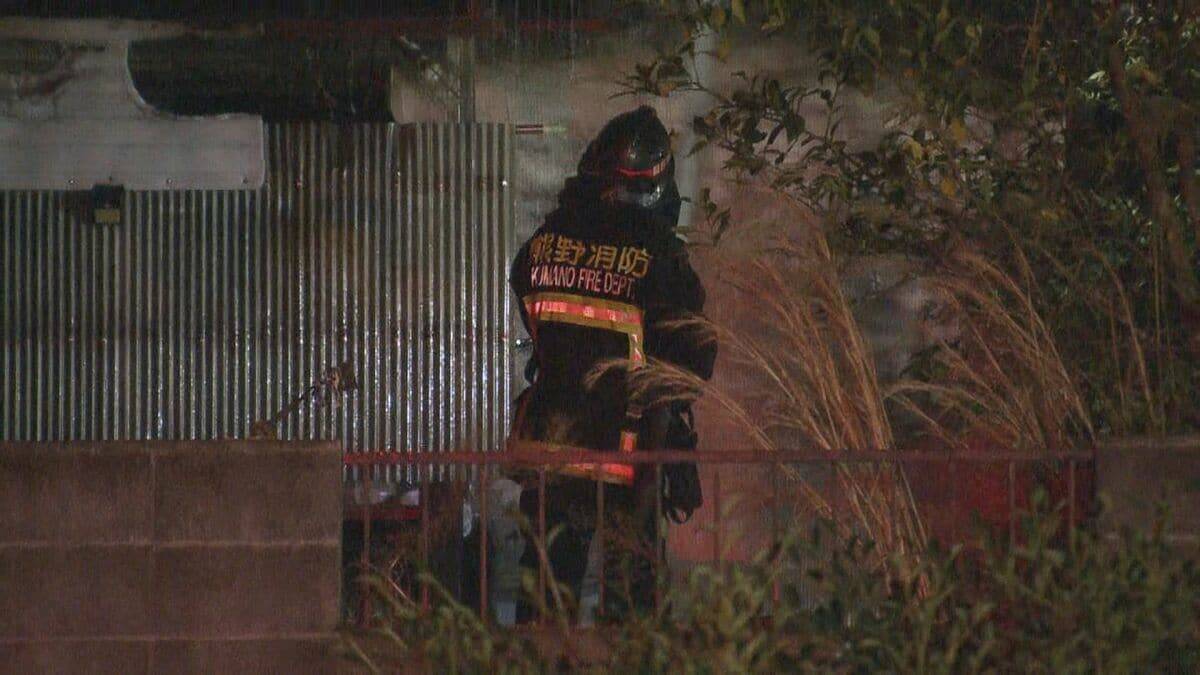 畑仕事をしていた男性｢建物が燃えている」70代夫婦が住む住宅で火事… 男性1人死亡 夫が逃げ遅れたか
