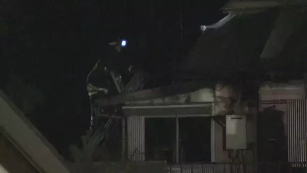 「畑仕事をしていた男性｢建物が燃えている」70代夫婦が住む住宅で火事… 男性1人死亡 夫が逃げ遅れたか」の画像