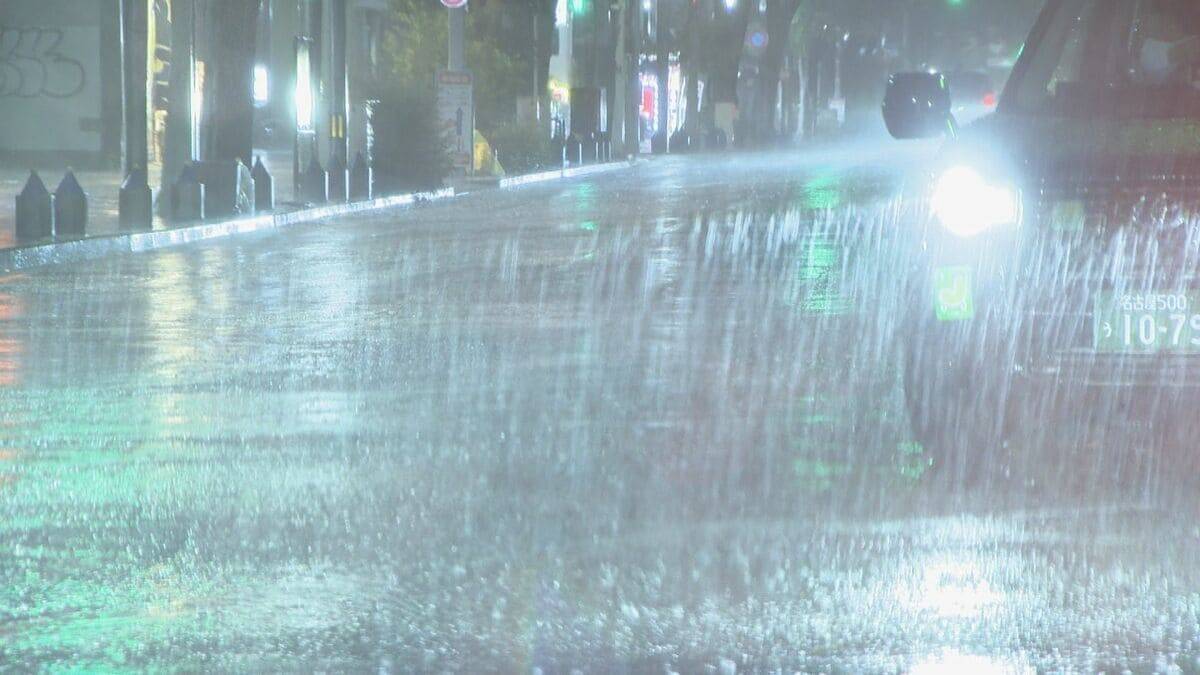 東海地方 夕方にかけて大雨のおそれ これまでの最大時間雨量 名古屋市17ミリ 岐阜･大垣市や三重･伊賀市で20ミリ以上 河川の増水などに注意