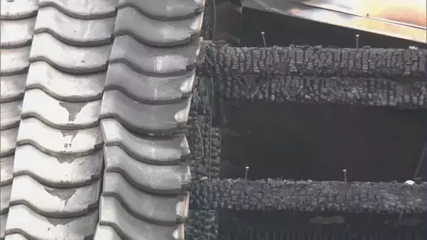「｢家が燃えています｣ 住宅火災で1人暮らしの男性と連絡取れず 隣接する住宅2軒の一部も焼ける 岐阜･各務原市」の画像