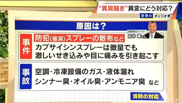 「“異臭”がしたらどこに逃げる？やってはいけない｢NG行為｣ プロに聞く正しい避難行動」の画像