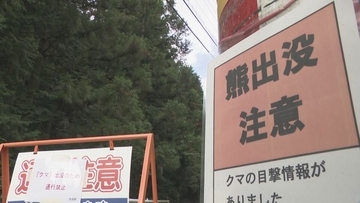 岐阜･池田山の林道でランニング中の70代男性がクマに襲われケガ  町は近くの道の駅などで注意呼びかける 体長50～60センチの子グマか