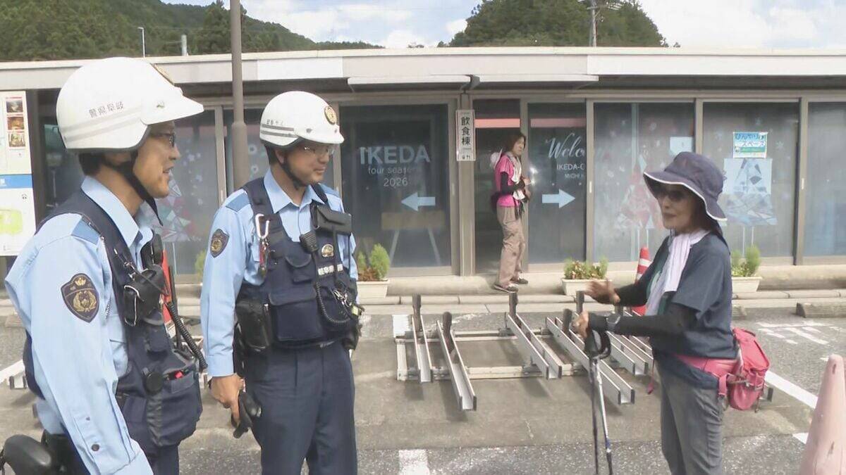 岐阜･池田山の林道でランニング中の70代男性がクマに襲われケガ  町は近くの道の駅などで注意呼びかける 体長50～60センチの子グマか