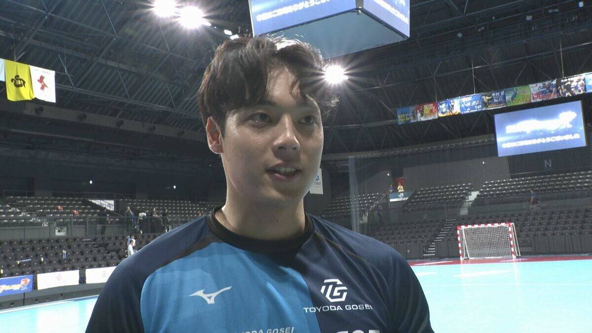 趣味はクレーンゲーム･リーグ初代イケメン王者 豊田合成･石嶺秀選手(25) ハンドボール 日本選手権6連覇なるか