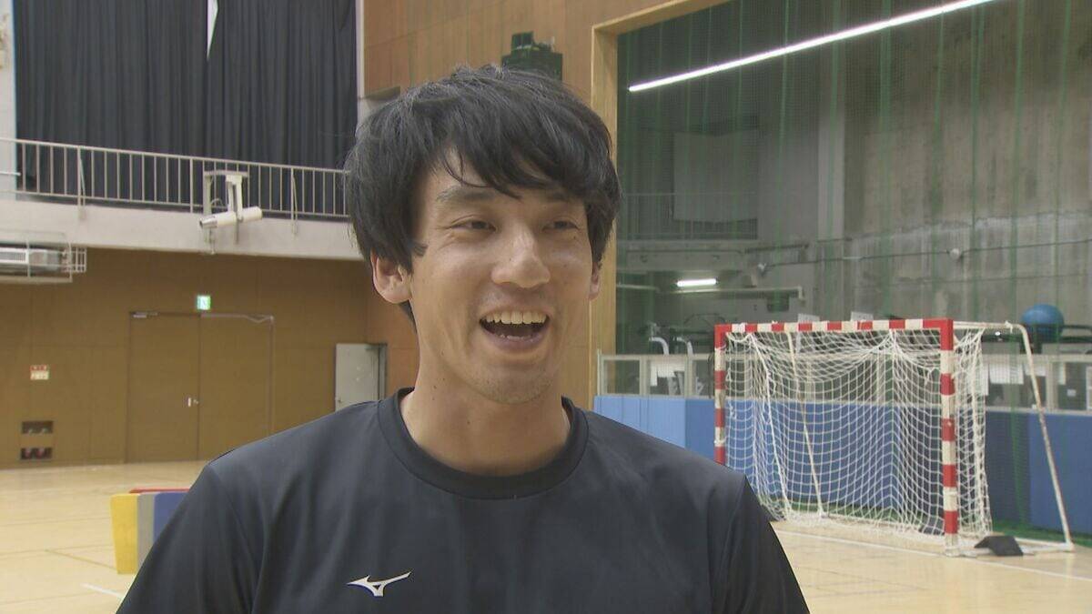 趣味はクレーンゲーム･リーグ初代イケメン王者 豊田合成･石嶺秀選手(25) ハンドボール 日本選手権6連覇なるか