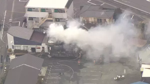 「愛知・春日井市で住宅火災　70代の女性が病院に搬送される」の画像