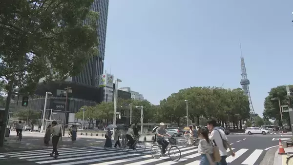 名古屋39.7℃ 東海地方は“酷暑日”続出 岐阜･郡上市は観測史上初めて40℃に