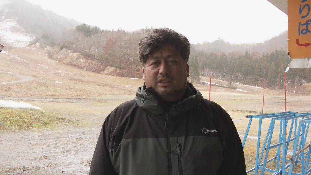 スキー場が雪不足でオープン延期 ｢1センチでも多く雪が降ってくれれば｣ 場内のカフェやレストランも営業を見送りに 岐阜･飛騨市