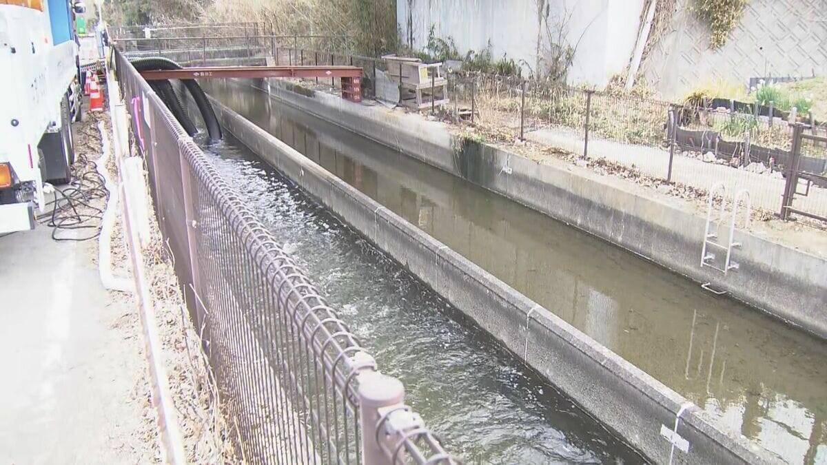 3月中旬にもダム枯渇おそれ… 1995年以来の緊急取水 宇連ダムの貯水率2.6% 大島ダムも20.1%に  “川から水を取り貯水率を維持” 愛知 豊川用水