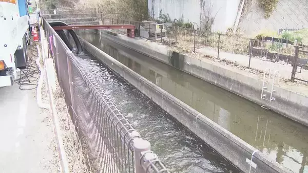 「3月中旬にもダム枯渇おそれ… 1995年以来の緊急取水 宇連ダムの貯水率2.6% 大島ダムも20.1%に  “川から水を取り貯水率を維持” 愛知 豊川用水」の画像