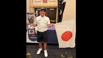 ジュニアゴルフ福井誠ノ介選手(13)が｢キャロウェイ世界選手権｣で優勝 愛知・日進市の中学2年生 世界選手権での優勝は3回目
