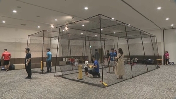 アジア大会の種目「クリケット」が体験できるイベント “野球の原型”とも呼ばれる競技に子どもら夢中 愛知・イオンモール長久手
