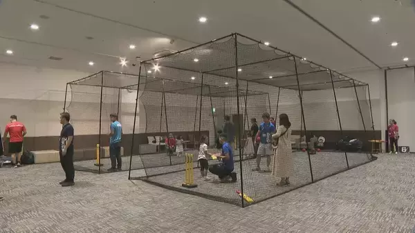 アジア大会の種目「クリケット」が体験できるイベント “野球の原型”とも呼ばれる競技に子どもら夢中 愛知・イオンモール長久手