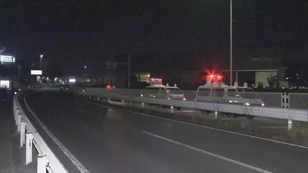 愛知・豊橋市の国道１号で大型バイクと大型トラックが衝突…バイクに乗っていたブラジル国籍の男性死亡