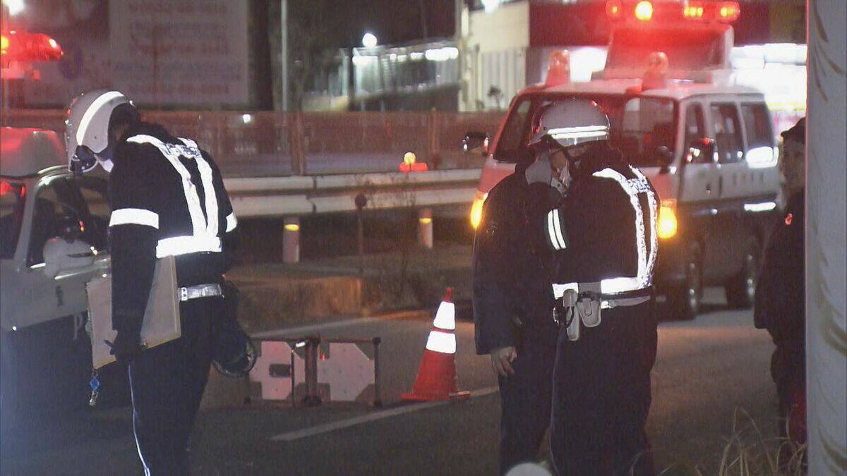 愛知・豊橋市の国道１号で大型バイクと大型トラックが衝突…バイクに乗っていたブラジル国籍の男性死亡
