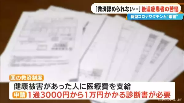 「｢元の体に戻りたい｣｢薬害だと思っている｣ “新型コロナワクチン後遺症”に悩む患者たち 救済されずかさむ医療負担【“ワクチン後遺症”を考える シリーズ14】」の画像