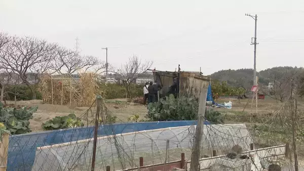 「畑の中の倉庫が全焼 1人死亡 性別や年齢は不明 なぜ火が出た？警察・消防が原因調べる 愛知・東海市」の画像