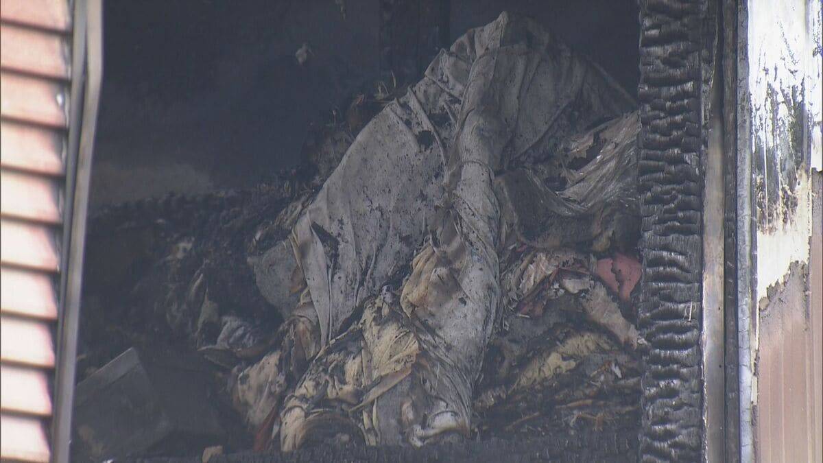 焼け跡から1人の遺体見つかる  一人暮らしの94歳女性か 三重･鈴鹿市で住宅火災