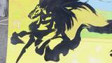 「来年の干支「午年」にちなんだ書を多度大社に奉納　天に駆け上がるようなイメージで…　三重・桑名市」の画像3