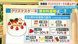 「クリスマスケーキが高い ファミリーサイズは4年前から約900円アップで4740円 いちご･鶏卵などの原材料が軒並み高騰… 電気･ガス･人件費･配送コストの上昇も」の画像2