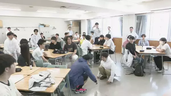 「建設現場での“危険な暑さ”を専門学生が学ぶ 職場の熱中症死傷者は年々増加 2025年は全国で約1800人に 名古屋･中区」の画像