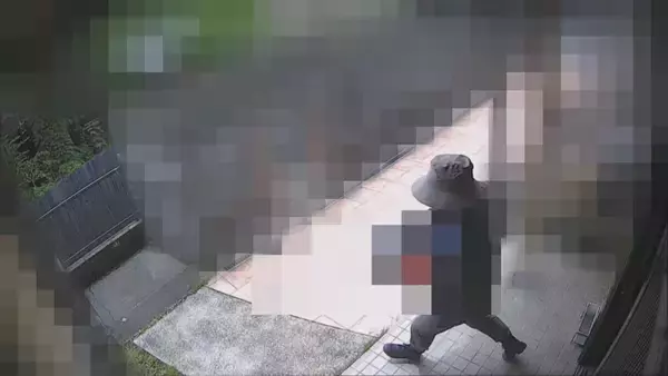 「防犯カメラが捉えた空き巣 侵入から逃走までわずか1分 “トクリュウ”による犯行の可能性も…  夏休みシーズンに気を付けることは？」の画像