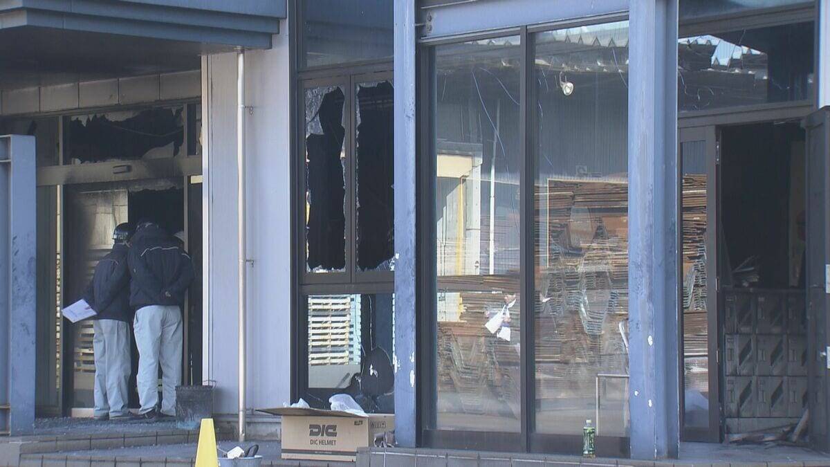 リサイクル工場の事務所で火事 1人で事務作業中だった41歳男性が死亡 三重･鈴鹿市