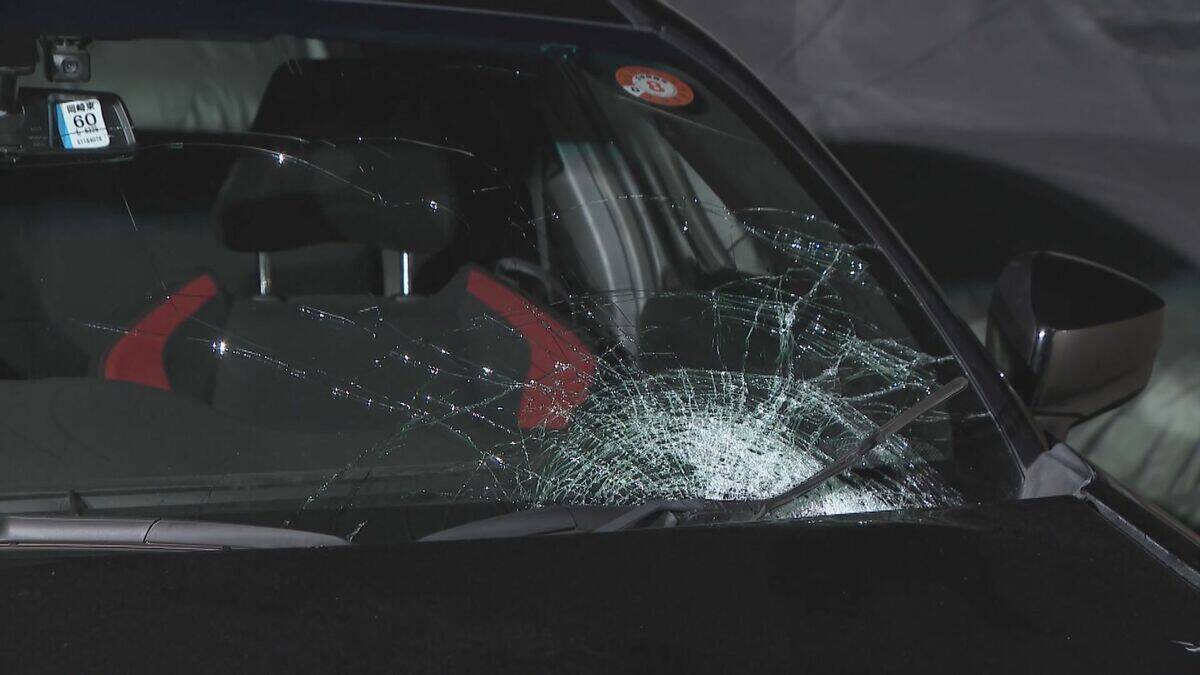 信号のない横断歩道を渡っていた女性（85）が車にはねられ死亡…　現場は片側一車線の見通しの良い道路　愛知・豊田市