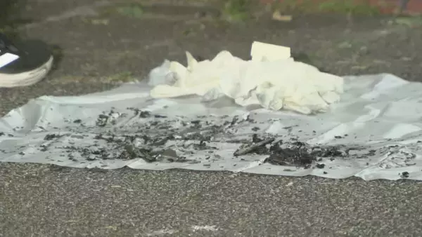 「なぜ？真夜中に公衆トイレの一部が焼ける 名古屋の市政資料館…けが人なし 警察が放火の可能性もあるとみて調べる」の画像