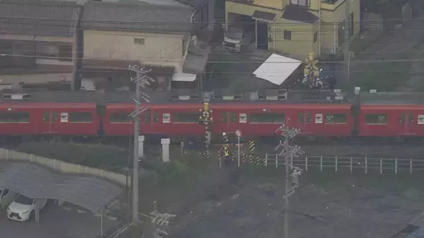 1歳男児が列車にはねられる 1人で踏切に立ち入ったか… 男児は意識不明 名鉄名古屋本線 岐阜･岐南町