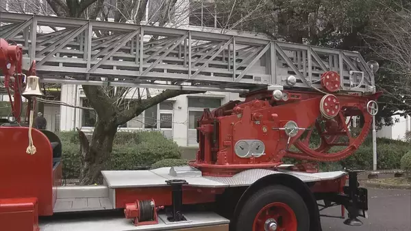 国内唯一の｢メルセデス・ベンツ機械式はしご車｣が半世紀ぶりに復活！現状で、動いているところを見られるのは来年1月の名古屋市消防出初式の一回きり