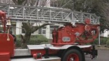 国内唯一の｢メルセデス・ベンツ機械式はしご車｣が半世紀ぶりに復活！現状で、動いているところを見られるのは来年1月の名古屋市消防出初式の一回きり