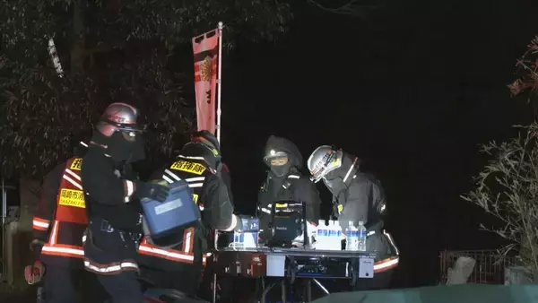 「住宅火災で焼け跡から2人の遺体 51歳と16歳の父娘と連絡取れず 愛知･岡崎市の木造2階建て住宅 ｢火が出ている｣と通りかかった人から通報」の画像