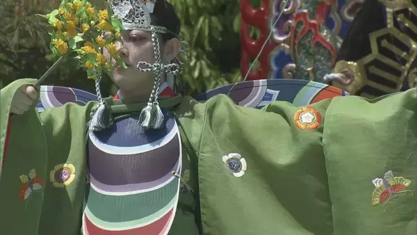 「伊勢神宮で｢春の神楽祭｣ 内宮神苑の特設舞台では舞人たちが天下太平を願う舞楽披露 5月2日まで 三重」の画像