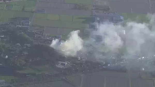 【速報】住宅から｢黒煙が見える｣ 消防に通報相次ぐ 高齢女性が1人で住んでいたか 愛知･西尾市