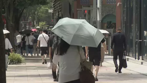 「熱中症警戒　名古屋・岐阜・津で最高38℃予想」の画像