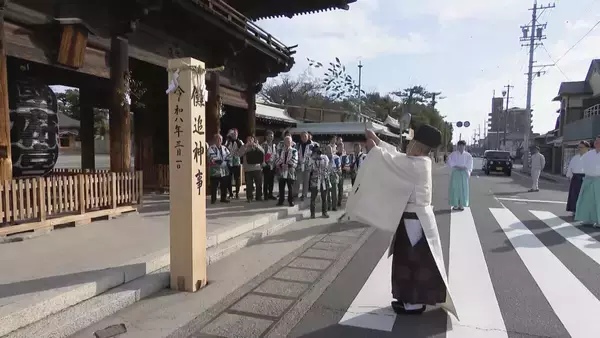 天下の奇祭｢国府宮はだか祭｣ クライマックスの“もみ合い” 今年は3月1日（日） 高さ約3メートルの“標柱”設置で神事の期間に… 愛知･稲沢市