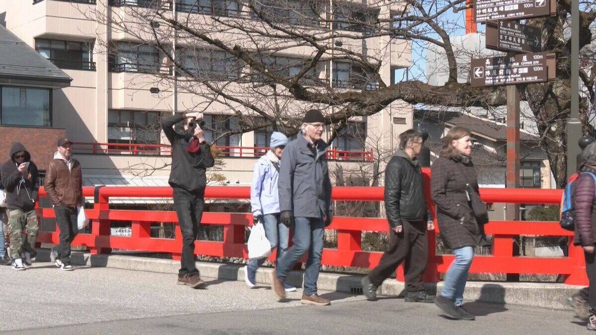 国際観光都市 岐阜･高山市にも中東情勢の影響 ｢3月に入って外国人の団体宿泊客のキャンセルが… ｣ 4月14日からの｢春の高山祭｣控え痛手