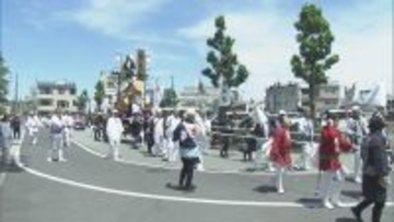 2033年の伊勢神宮「式年遷宮」に向けた「御木曳行事」 市民らが「御用材」を外宮に運び入れる「陸曳」が始まる 三重・伊勢市