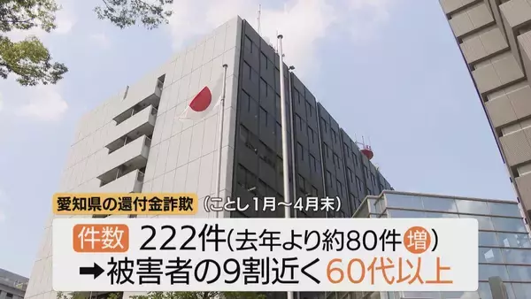 「「自分は引っかからないと…｣被害者が語る一部始終  ATMで入力した給付金の“予約番号”は自らが振り込む金額だった…愛知の被害額は全国ワースト」の画像